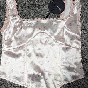 White Fox bustier